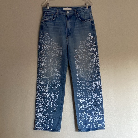 Mother Superior The Rambler Zip Hover The Sun and The Sea Jeans 30 - Picture 2 of 16